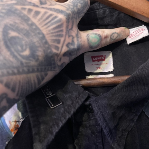 Levi’s Elvira cropped handmade shacket - Picture 4 of 6